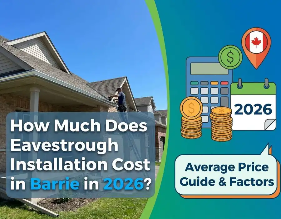 How much eavestrough installation costs in Barrie in 2026 — average price guide and cost factors How much eavestrough installation costs in Barrie in 2026 — average price guide and cost factors
